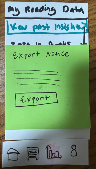 Paper prototype screen 10